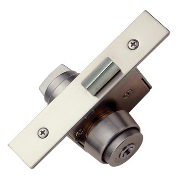 Latch bolt mechanical lock