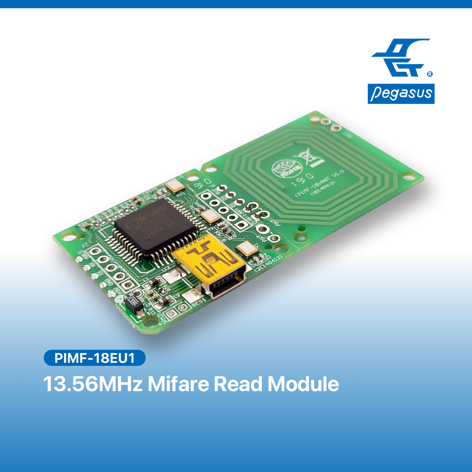 13.56MHz RFID Mifare Read Module