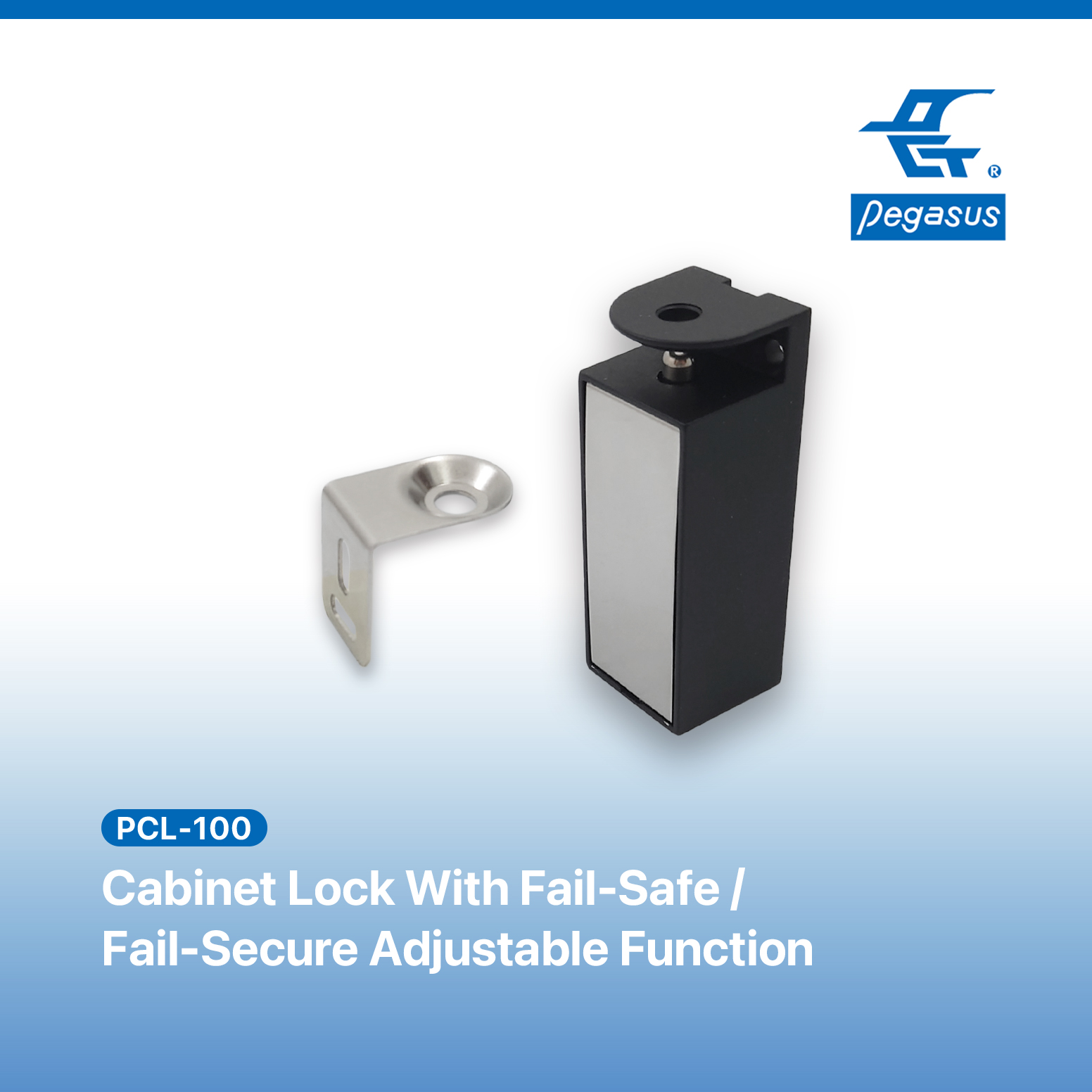 Cabinet Lock With Fail-Safe / Fail-Secure Adjustable Function