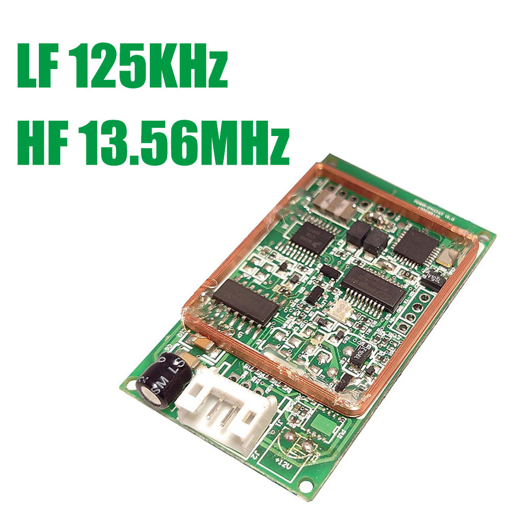 低頻125KHz &高頻 13.56MHz 雙頻讀取模組 (PIDF-20)